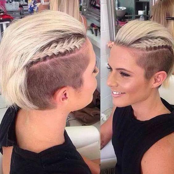comment coiffer des cheveux courts avec une coupe courte undercut